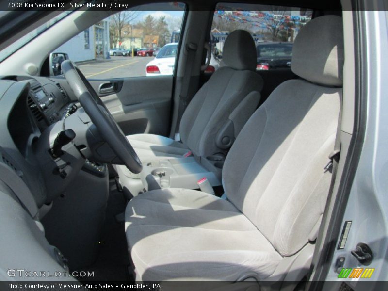 Silver Metallic / Gray 2008 Kia Sedona LX