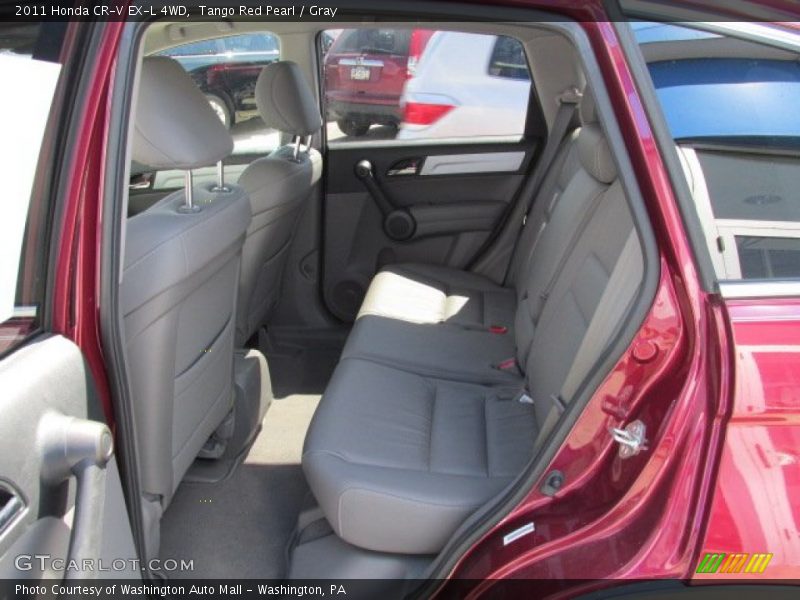 Tango Red Pearl / Gray 2011 Honda CR-V EX-L 4WD