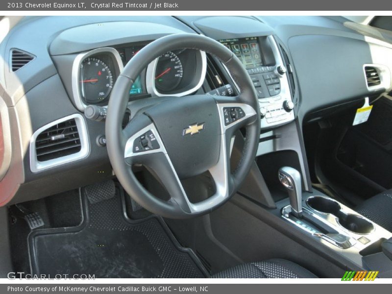Crystal Red Tintcoat / Jet Black 2013 Chevrolet Equinox LT