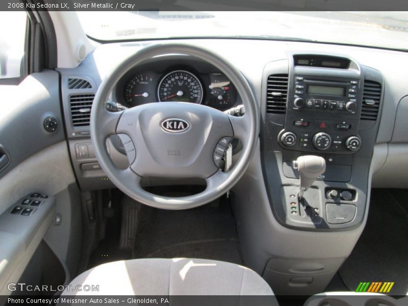 Silver Metallic / Gray 2008 Kia Sedona LX