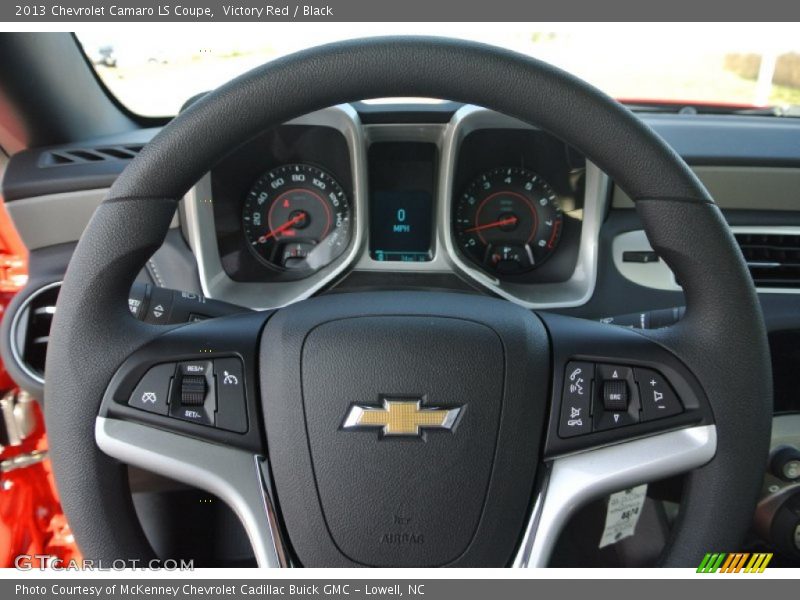 Victory Red / Black 2013 Chevrolet Camaro LS Coupe