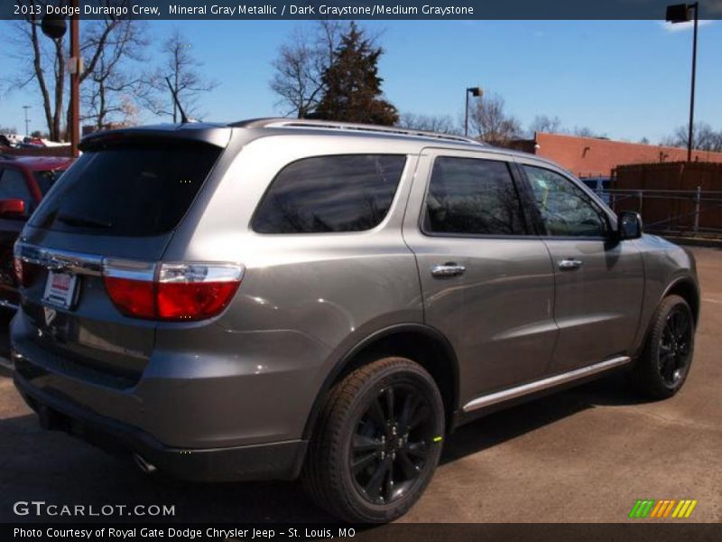 Mineral Gray Metallic / Dark Graystone/Medium Graystone 2013 Dodge Durango Crew