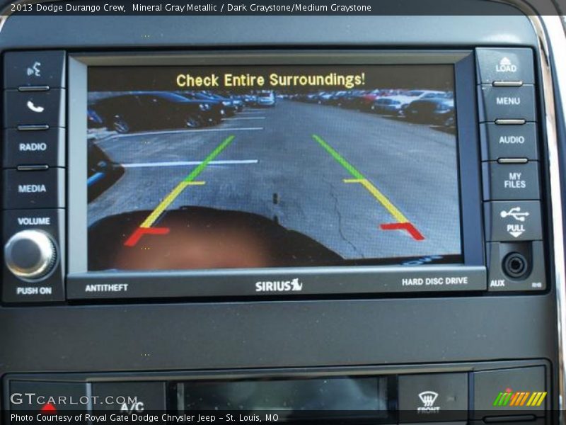 Mineral Gray Metallic / Dark Graystone/Medium Graystone 2013 Dodge Durango Crew