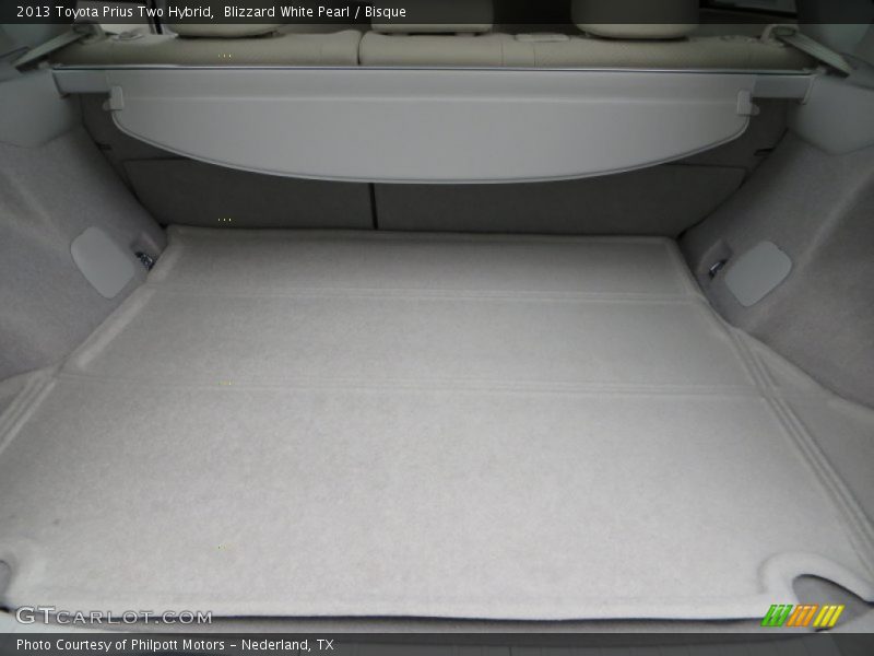 Blizzard White Pearl / Bisque 2013 Toyota Prius Two Hybrid