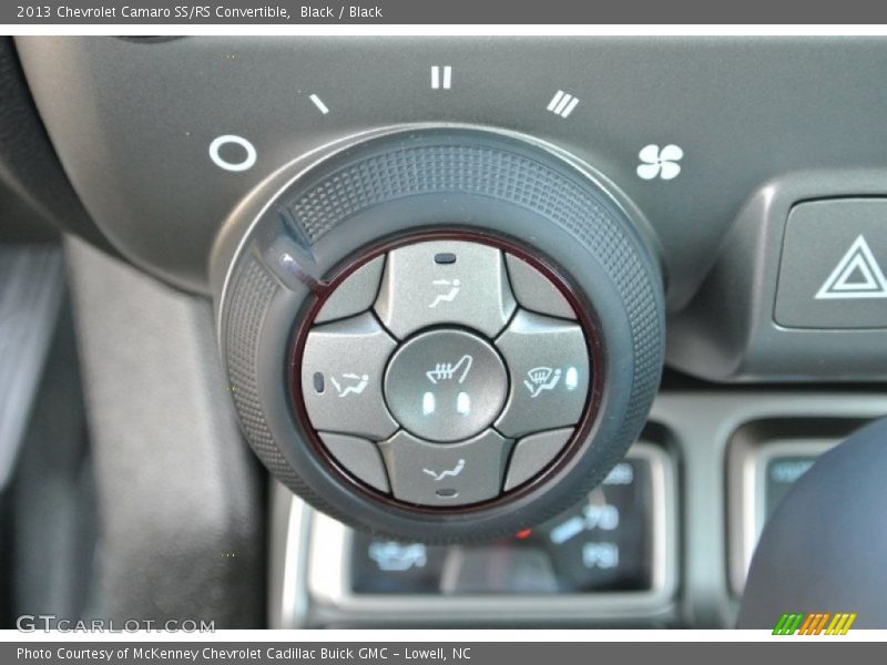 Controls of 2013 Camaro SS/RS Convertible