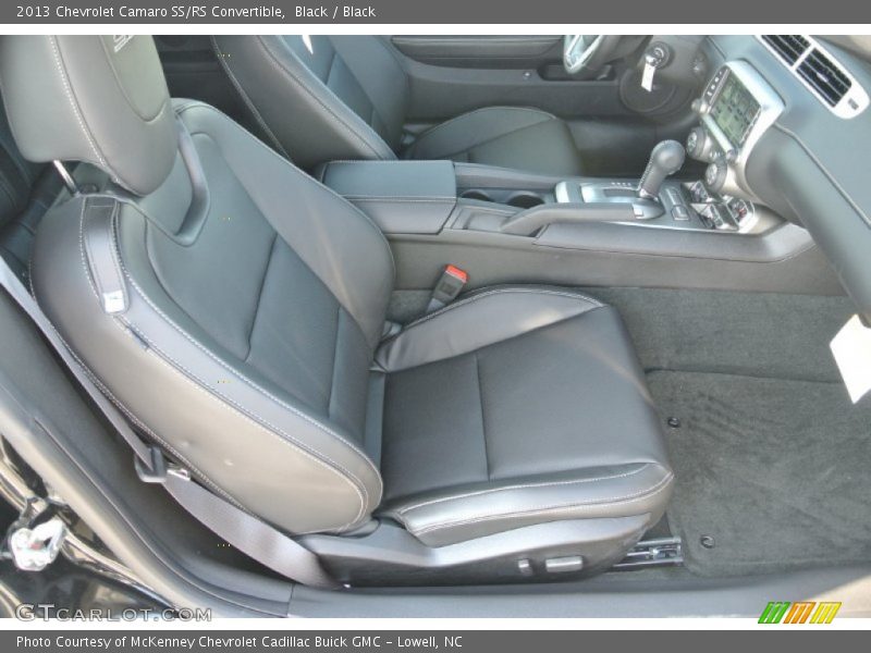 Front Seat of 2013 Camaro SS/RS Convertible