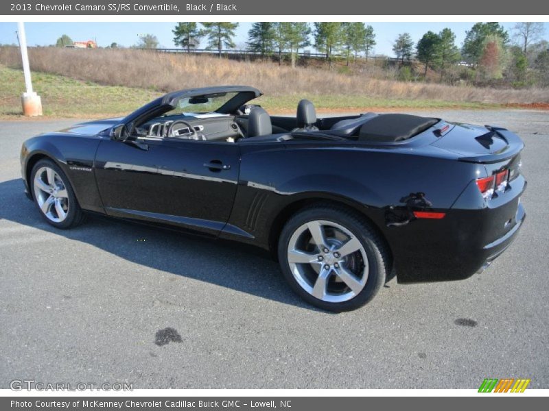 Black / Black 2013 Chevrolet Camaro SS/RS Convertible