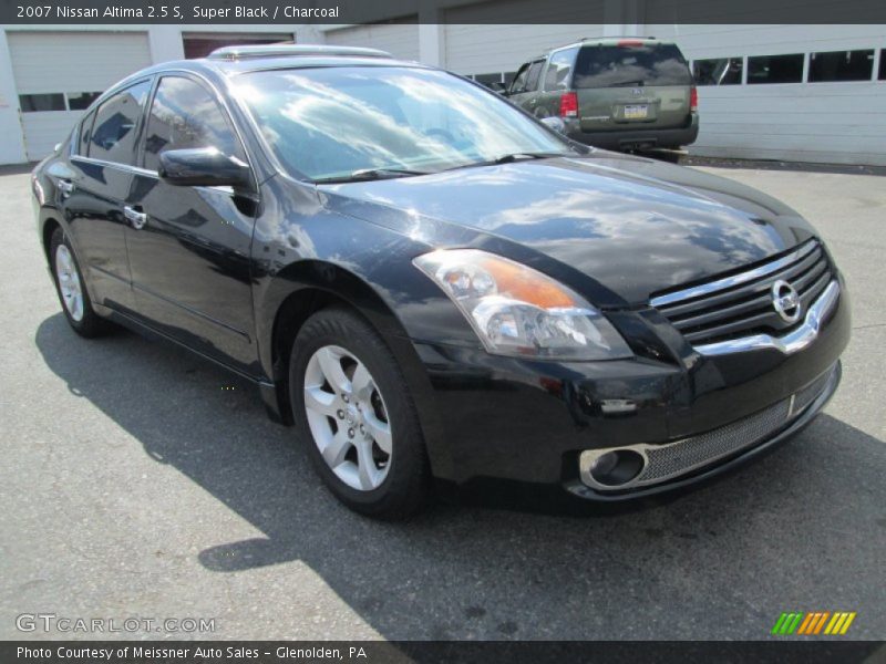 Super Black / Charcoal 2007 Nissan Altima 2.5 S