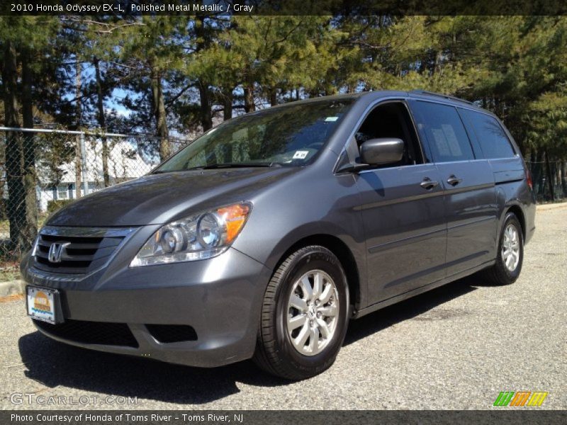 Polished Metal Metallic / Gray 2010 Honda Odyssey EX-L