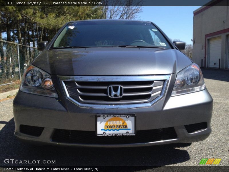 Polished Metal Metallic / Gray 2010 Honda Odyssey EX-L