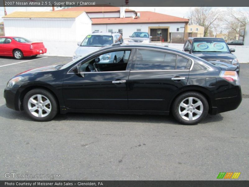Super Black / Charcoal 2007 Nissan Altima 2.5 S