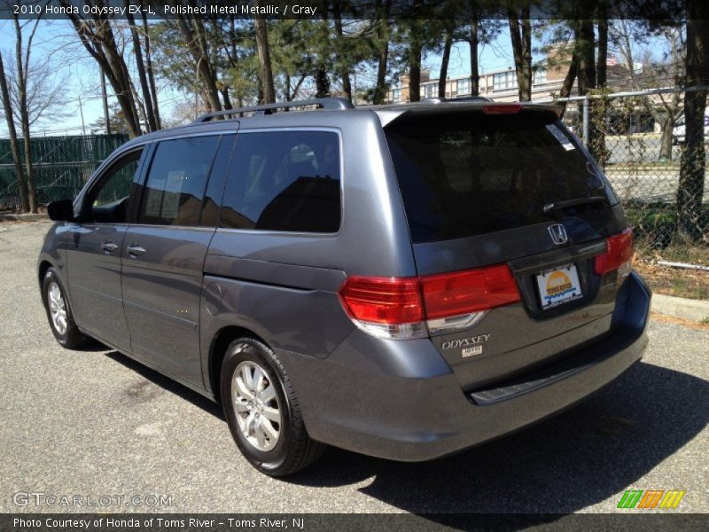 Polished Metal Metallic / Gray 2010 Honda Odyssey EX-L