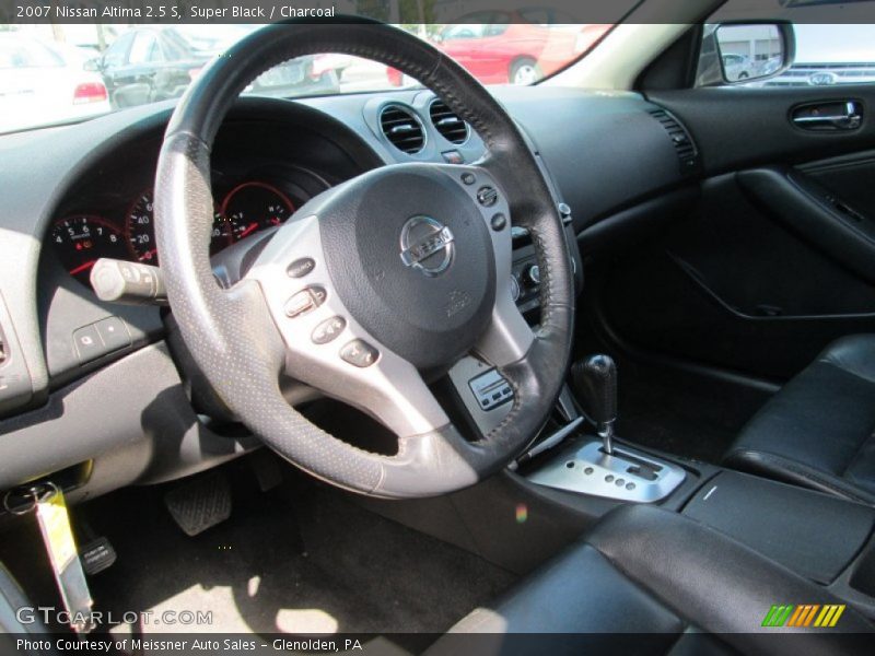 Super Black / Charcoal 2007 Nissan Altima 2.5 S