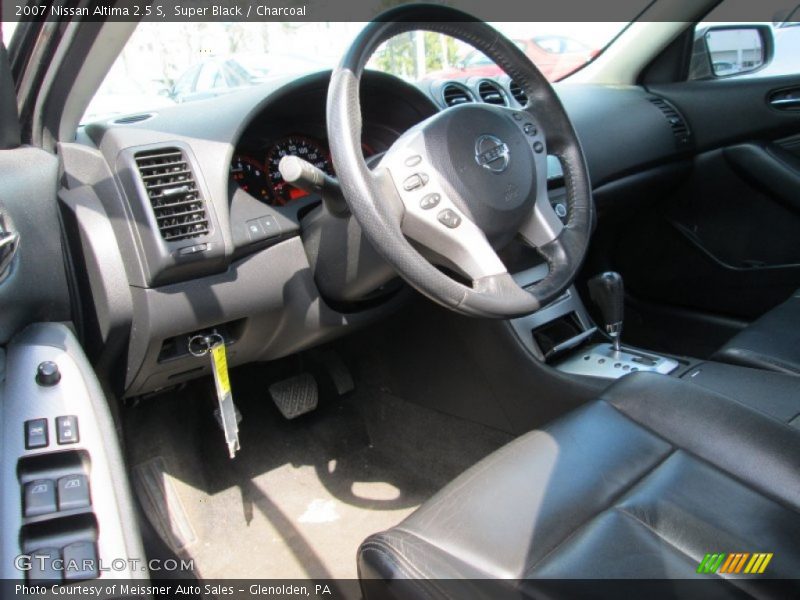 Super Black / Charcoal 2007 Nissan Altima 2.5 S