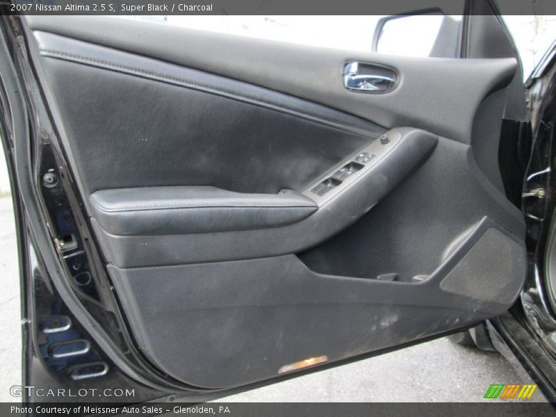Super Black / Charcoal 2007 Nissan Altima 2.5 S