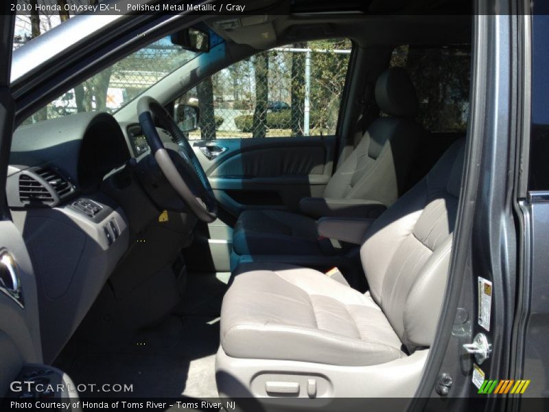 Polished Metal Metallic / Gray 2010 Honda Odyssey EX-L