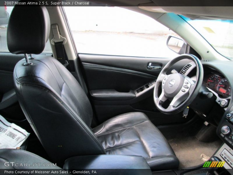 Super Black / Charcoal 2007 Nissan Altima 2.5 S