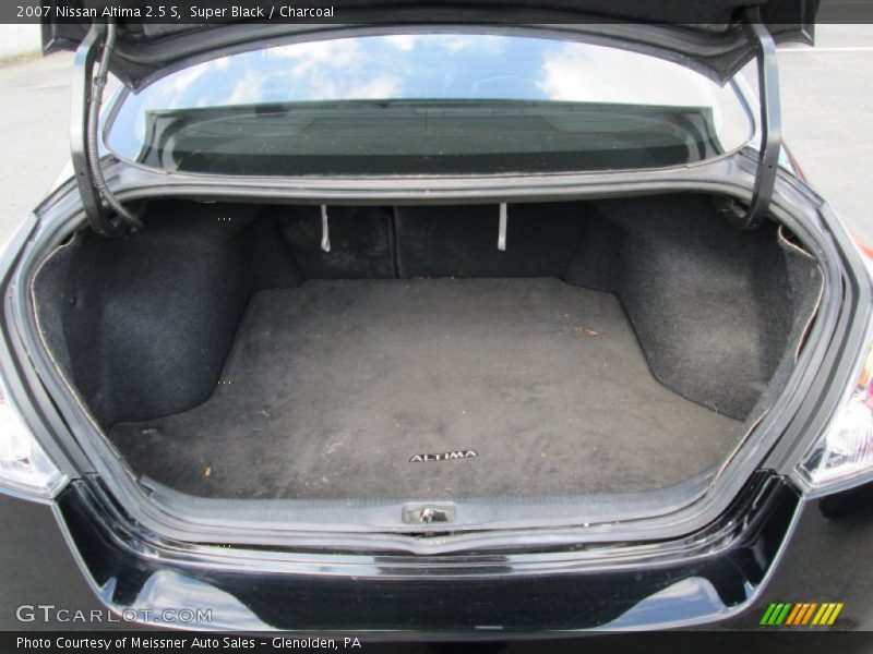 Super Black / Charcoal 2007 Nissan Altima 2.5 S
