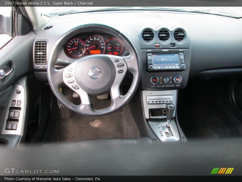 Super Black / Charcoal 2007 Nissan Altima 2.5 S