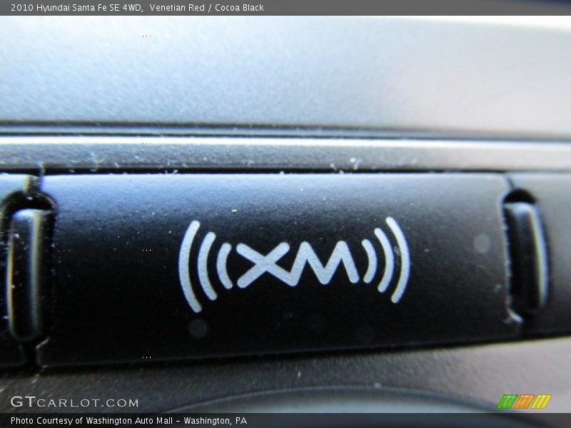 Venetian Red / Cocoa Black 2010 Hyundai Santa Fe SE 4WD