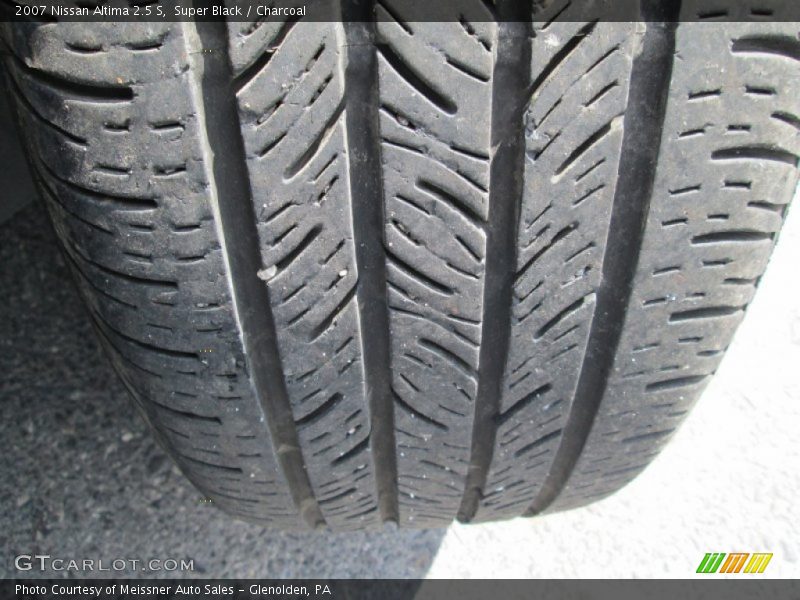 Super Black / Charcoal 2007 Nissan Altima 2.5 S