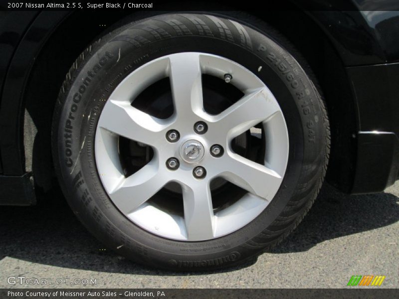Super Black / Charcoal 2007 Nissan Altima 2.5 S