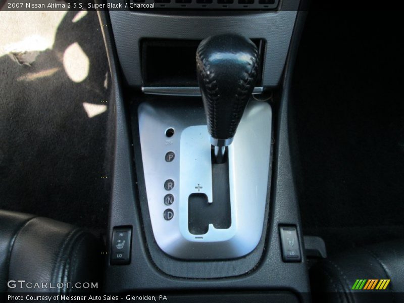 Super Black / Charcoal 2007 Nissan Altima 2.5 S