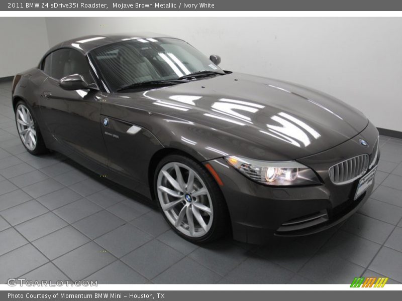 Mojave Brown Metallic / Ivory White 2011 BMW Z4 sDrive35i Roadster