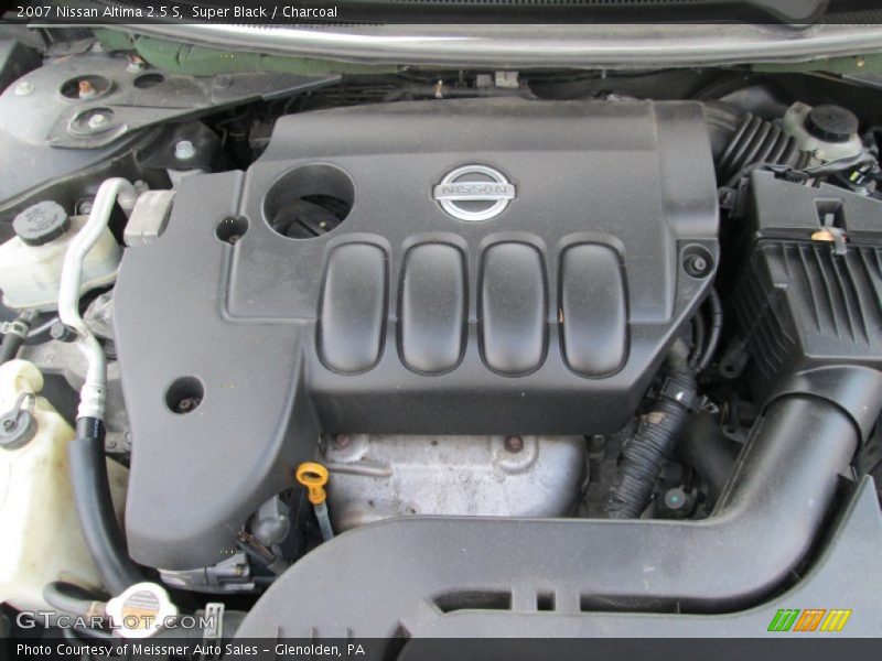 Super Black / Charcoal 2007 Nissan Altima 2.5 S