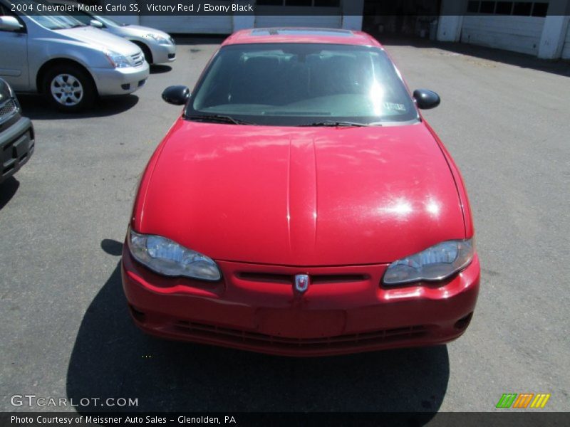 Victory Red / Ebony Black 2004 Chevrolet Monte Carlo SS