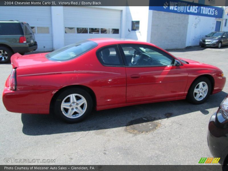 Victory Red / Ebony Black 2004 Chevrolet Monte Carlo SS