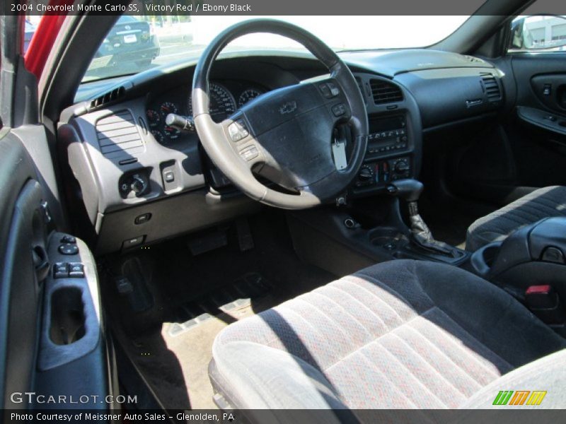 Victory Red / Ebony Black 2004 Chevrolet Monte Carlo SS
