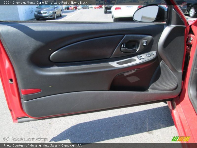 Victory Red / Ebony Black 2004 Chevrolet Monte Carlo SS