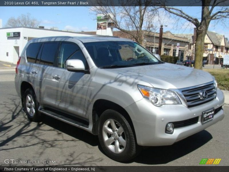 Tungsten Silver Pearl / Black 2010 Lexus GX 460