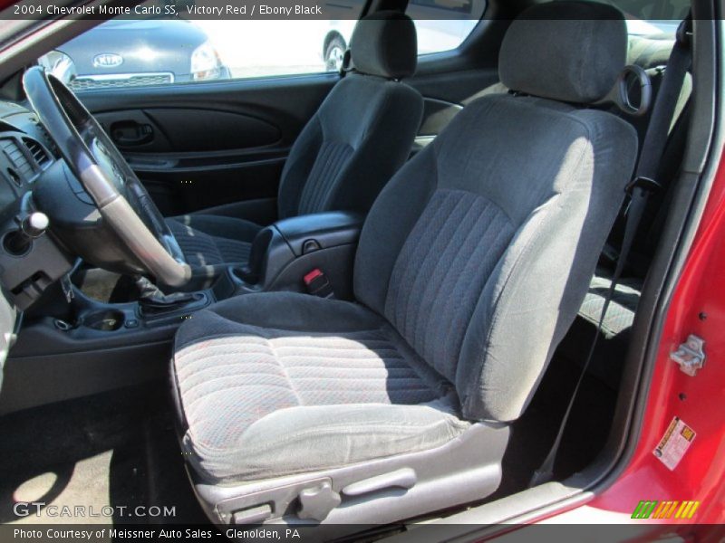 Victory Red / Ebony Black 2004 Chevrolet Monte Carlo SS