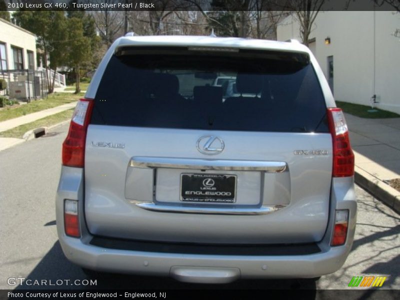 Tungsten Silver Pearl / Black 2010 Lexus GX 460