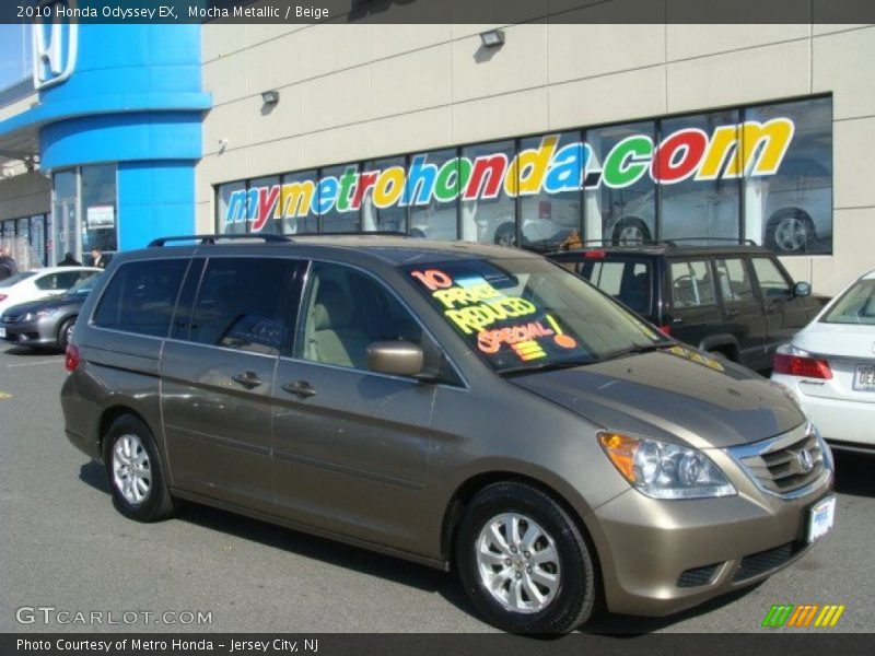 Mocha Metallic / Beige 2010 Honda Odyssey EX