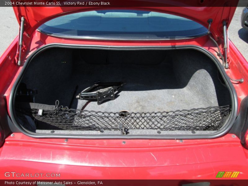 Victory Red / Ebony Black 2004 Chevrolet Monte Carlo SS
