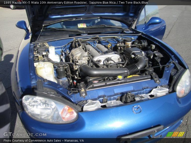  1999 MX-5 Miata 10th Anniversary Edition Roadster Engine - 1.8 Liter DOHC 16-Valve 4 Cylinder