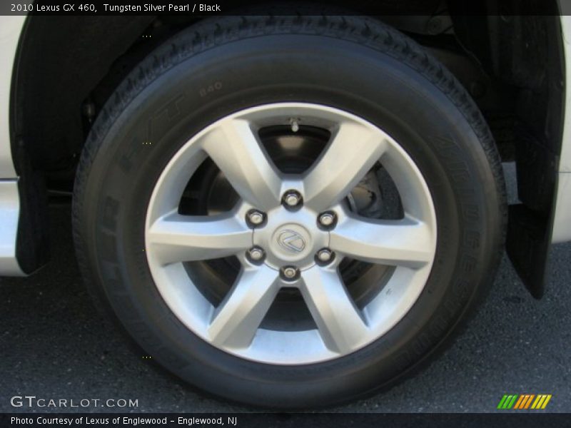 Tungsten Silver Pearl / Black 2010 Lexus GX 460