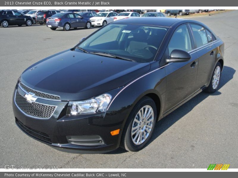 Black Granite Metallic / Jet Black 2013 Chevrolet Cruze ECO