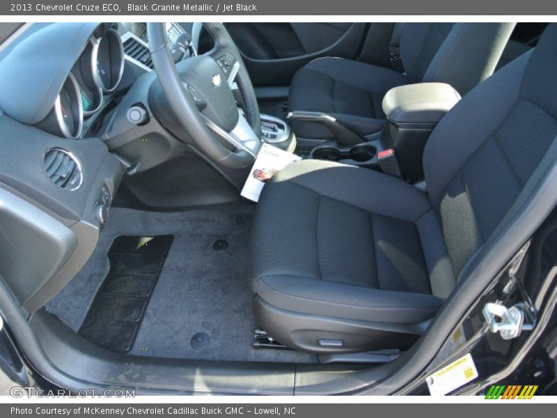 Black Granite Metallic / Jet Black 2013 Chevrolet Cruze ECO