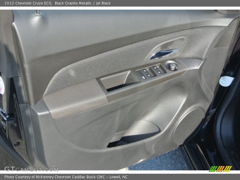 Black Granite Metallic / Jet Black 2013 Chevrolet Cruze ECO