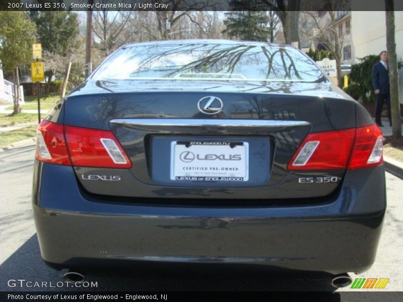 Smokey Granite Mica / Light Gray 2007 Lexus ES 350