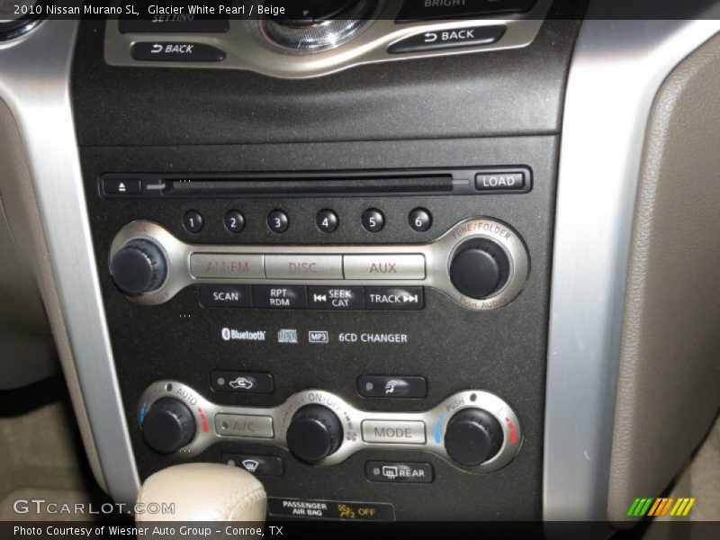 Glacier White Pearl / Beige 2010 Nissan Murano SL