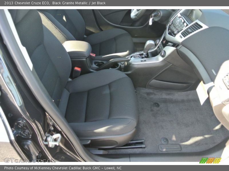 Black Granite Metallic / Jet Black 2013 Chevrolet Cruze ECO