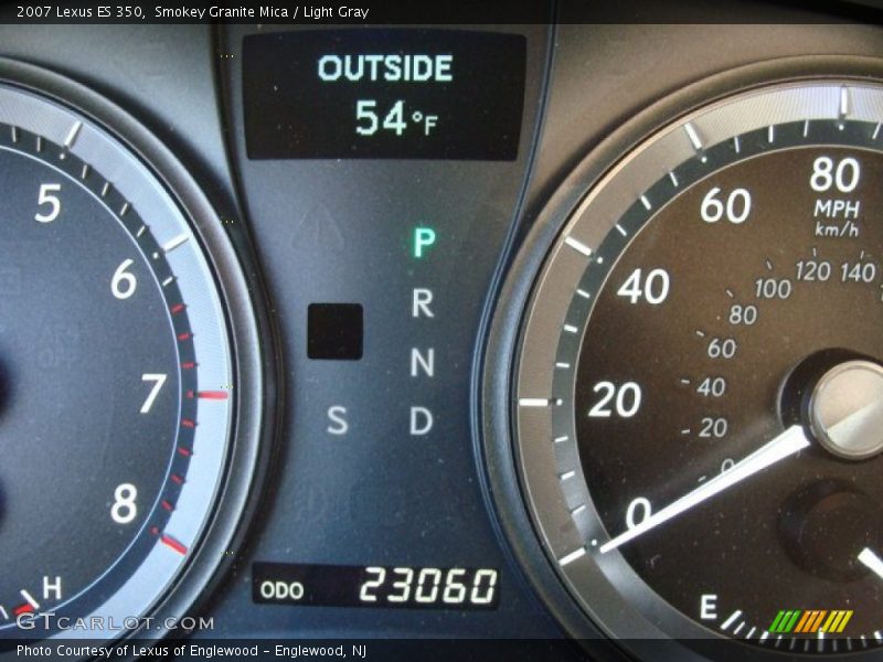 Smokey Granite Mica / Light Gray 2007 Lexus ES 350