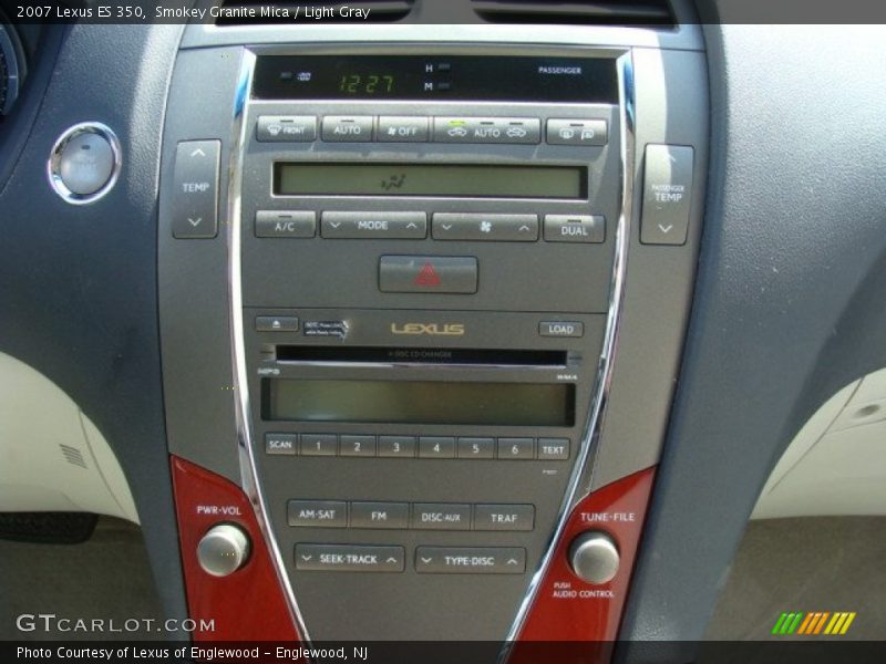 Smokey Granite Mica / Light Gray 2007 Lexus ES 350