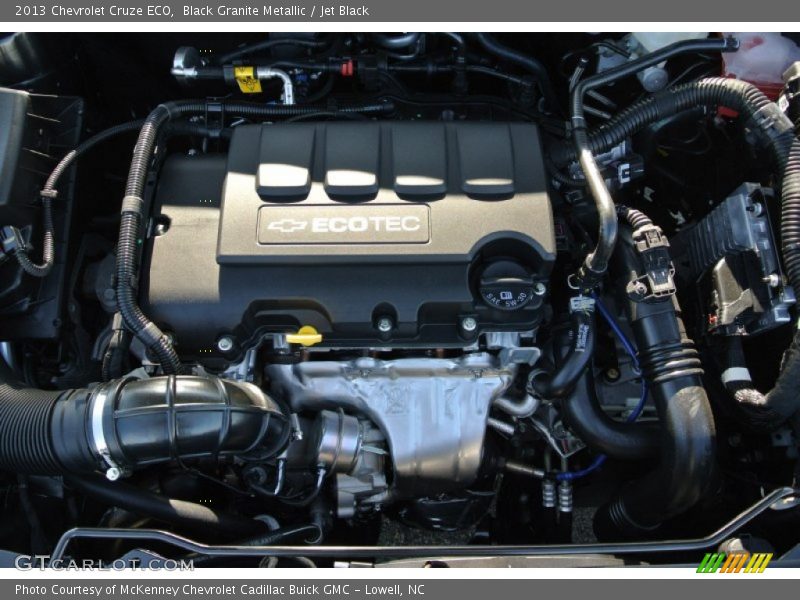 Black Granite Metallic / Jet Black 2013 Chevrolet Cruze ECO