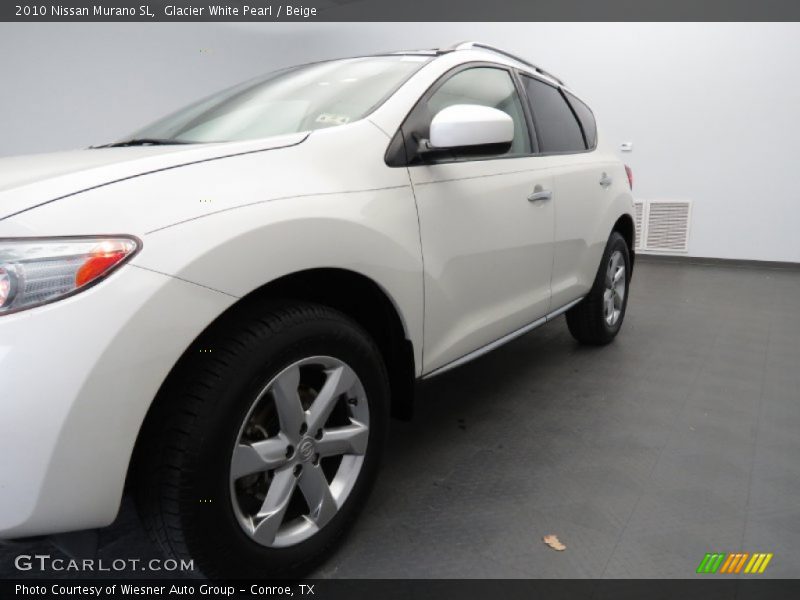 Glacier White Pearl / Beige 2010 Nissan Murano SL